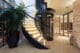 spiral staircase design interior for contemporary home